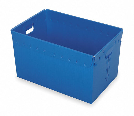 D5776 NestingTote 23inL 15.625inW Blue PK3
