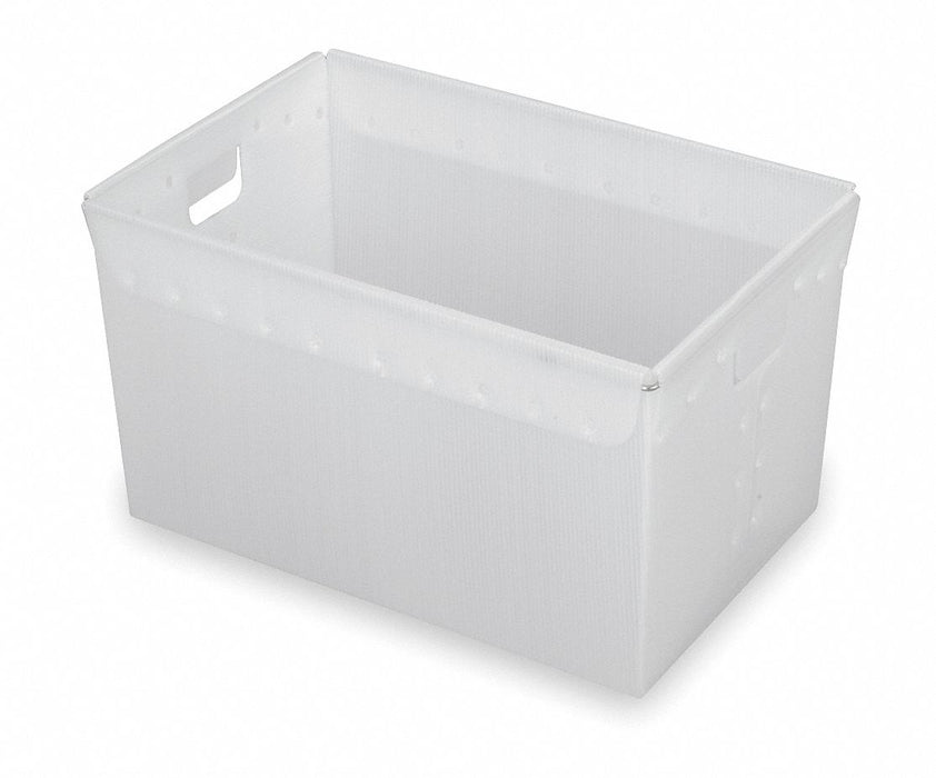 D5776 NestingTote 23inL 15.625inW White PK3