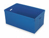 Nesting Ctr Blue Solid Corrugated HDPE