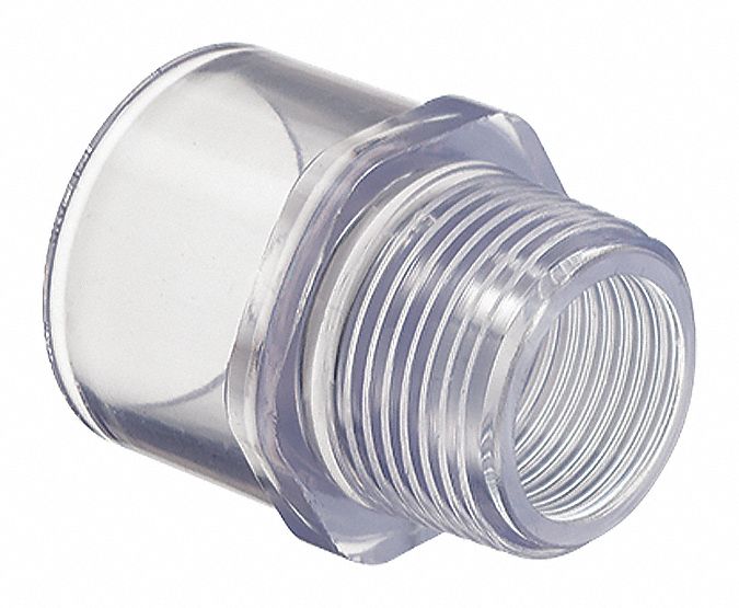 PVC Straight 2 in 2 in NPT