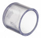 Cap 1 1/2 in Schedule 40 Socket Clear