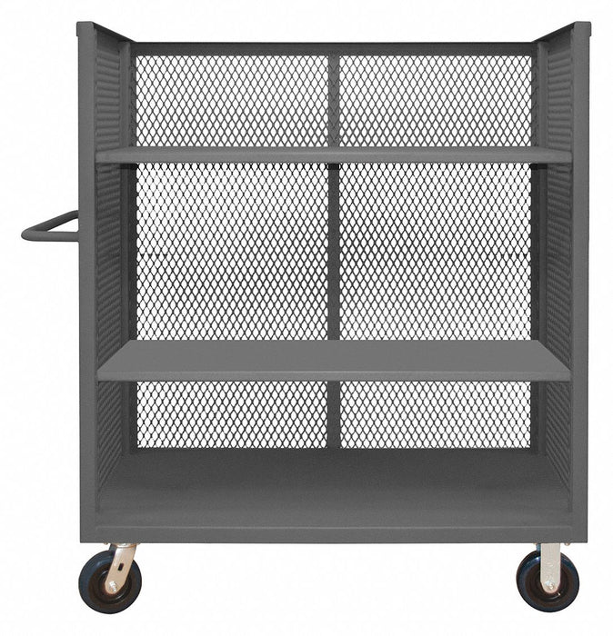 Metal Stock Truck 3 Shelves 3600 lb.
