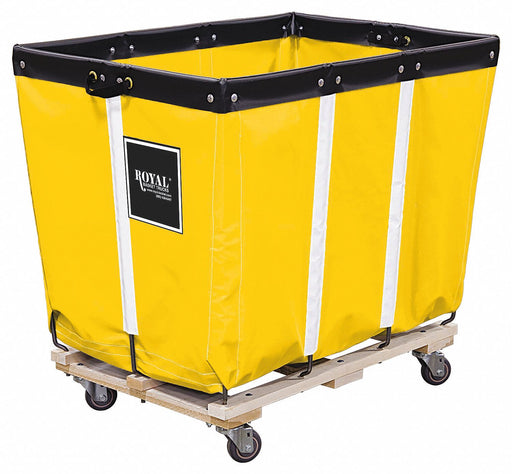 D0821 Basket Truck 10 Bu. Cap. Yellow 36 in L