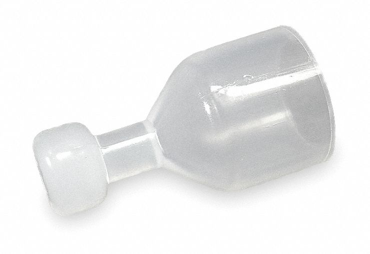 Cap PFA Flared 1/2 in