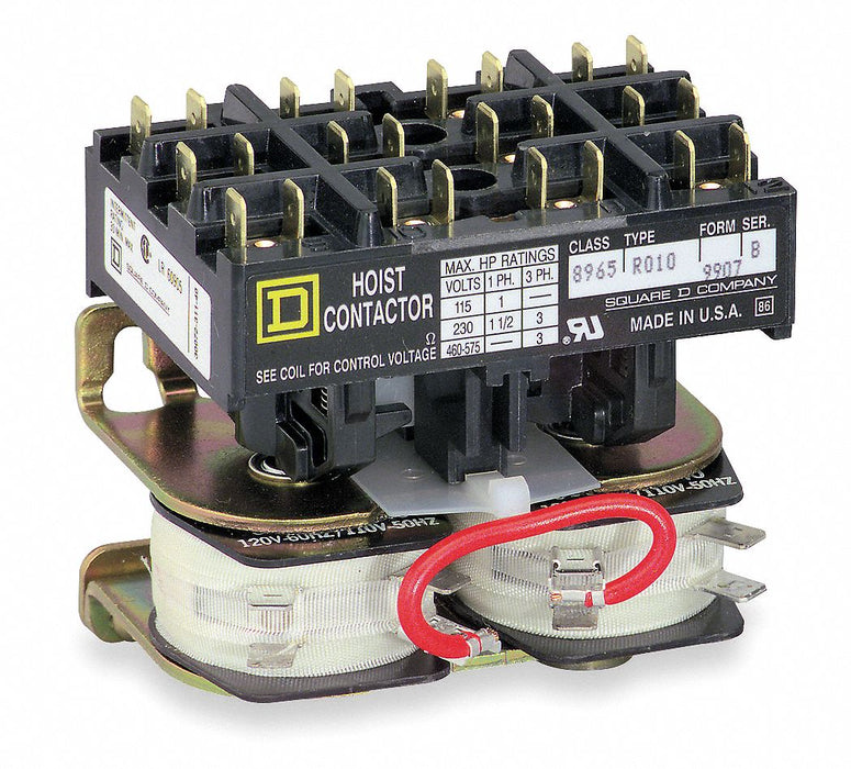 Hoist Contactor 24VAC 3Pole Open