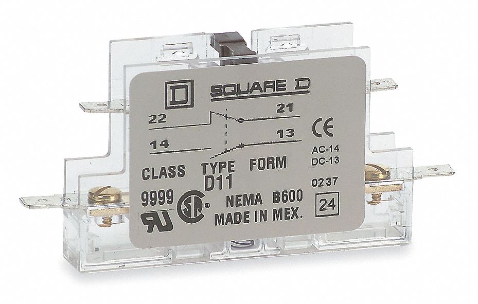 Auxiliary Contact 2NO/0NC 5 A