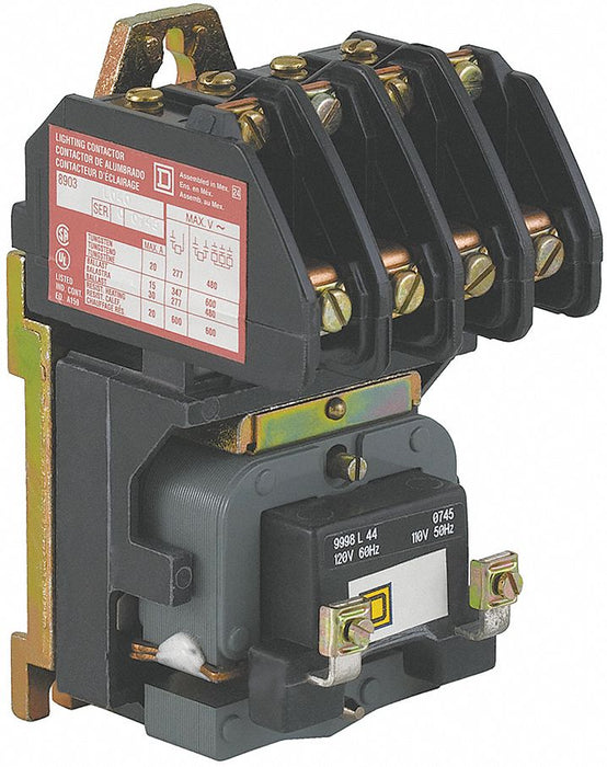 H5203 LightingMagneticContactor 277VAC 4P 30A