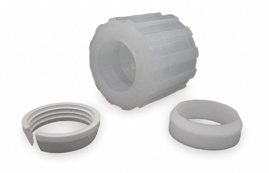 Nut PFA Compression 1/4 in