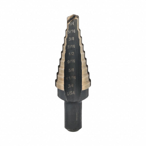 Step Drill Bit Set Cobalt 1/8-3/4 3 pc.
