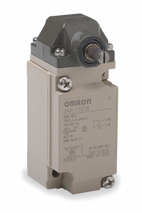 Plug-In Limit Switch Rotary Lever SPDT