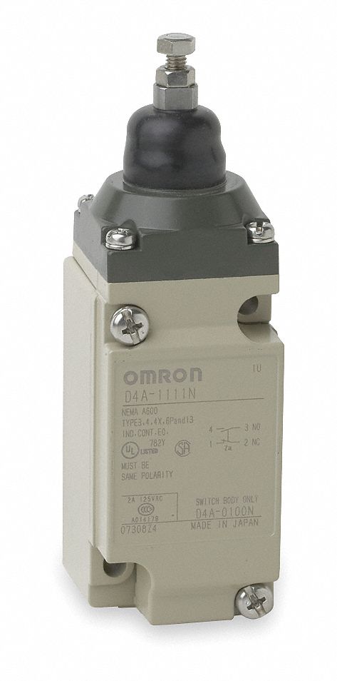 Limit Switch Plunger SPDT
