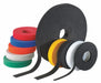 Hook-and-Loop Cable Tie Roll 15 ft Black