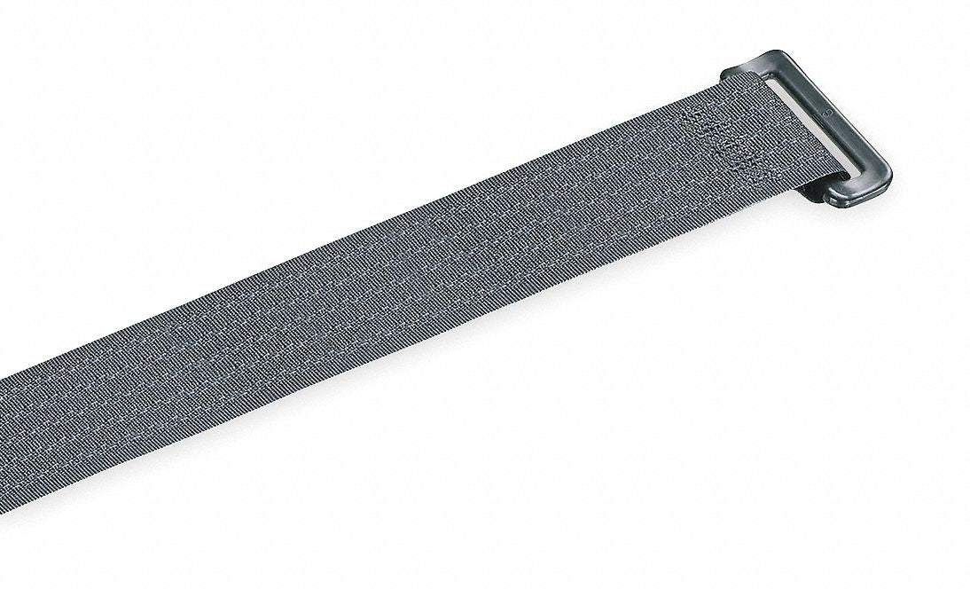 Hook-and-Loop Cinch Strap 12 in Blk PK10