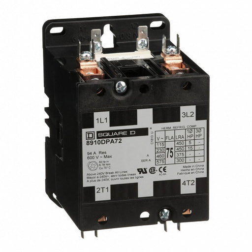 H2641 DefPurpContactor 220/208-240VAC 3P 75A