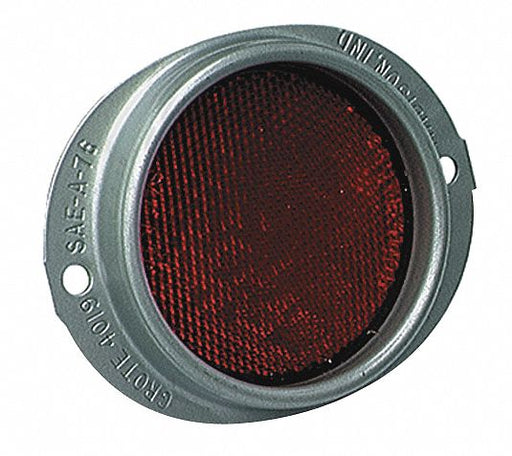 Reflector Oval Red 4-11/16 L