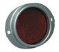 Reflector Oval Red 4-11/16 L