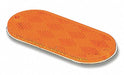 Oval Reflector Oval Yellow 4-3/8 L