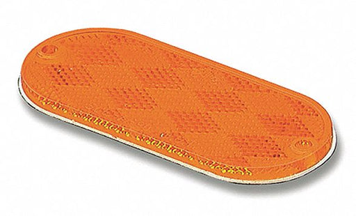 Oval Reflector Oval Yellow 4-3/8 L