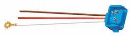 Female Pin Plug In Blunt Cut 18 In