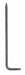 Torx Key L Shape Alloy Steel 3 5/32 in