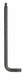 Torx Key L Shape Alloy Steel 3 15/16 in