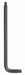 Torx Key L Shape Alloy Steel 4 1/2 in