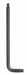 Torx Key L Shape Alloy Steel 3 15/16 in