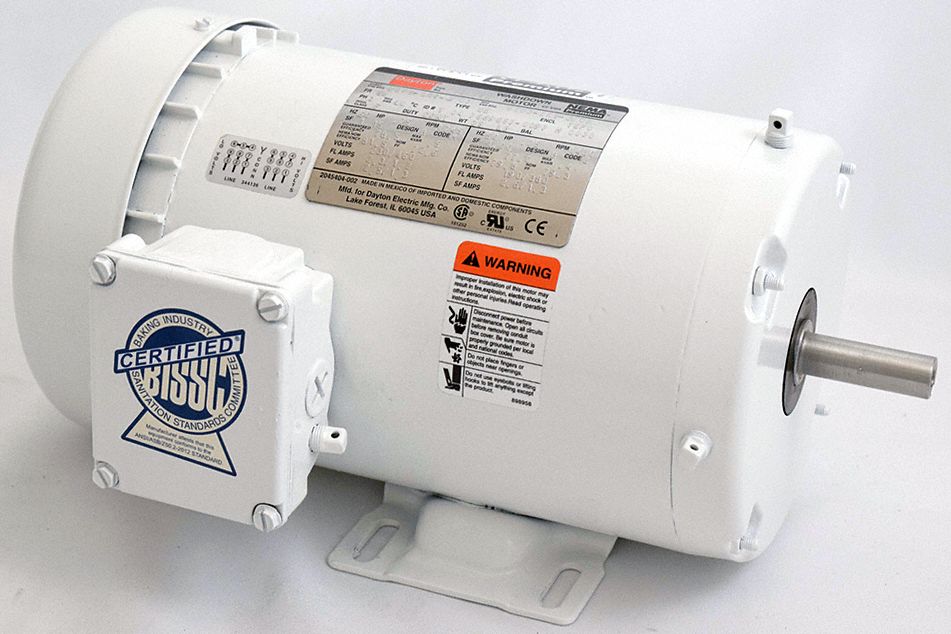 WashdownMotor 3/4hp 1745RPM 230/460VAC
