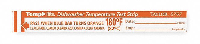 Dishwasher Test Strip PK25