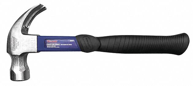 Curved Claw Hammer 20 Oz 13 1/2 In