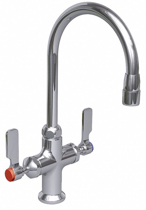 Gooseneck Chrome Brass 3.2gpm