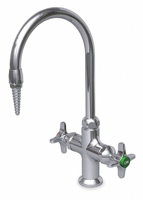 Gooseneck Chrome Brass 2.2gpm