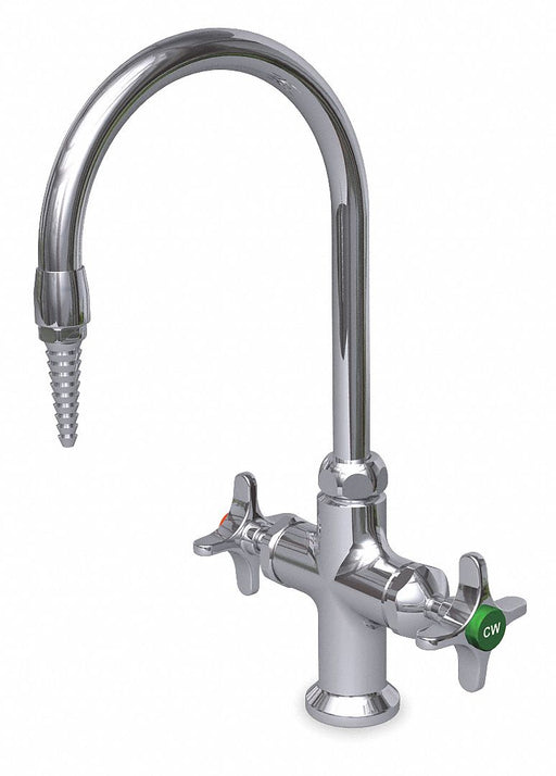 Gooseneck Chrome Brass 2.2gpm