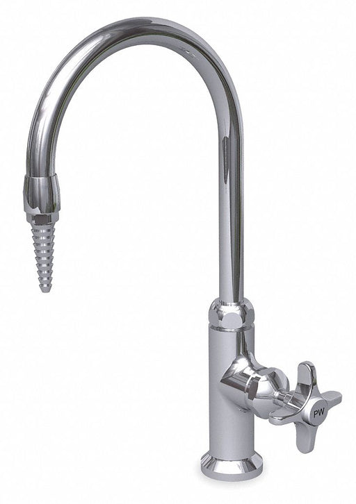 Gooseneck Chrome Brass 2.2gpm