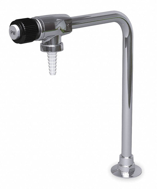 Gooseneck Chrome Brass 1.1gpm