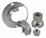 Swivel Fixture Cover Octagon with Pipe