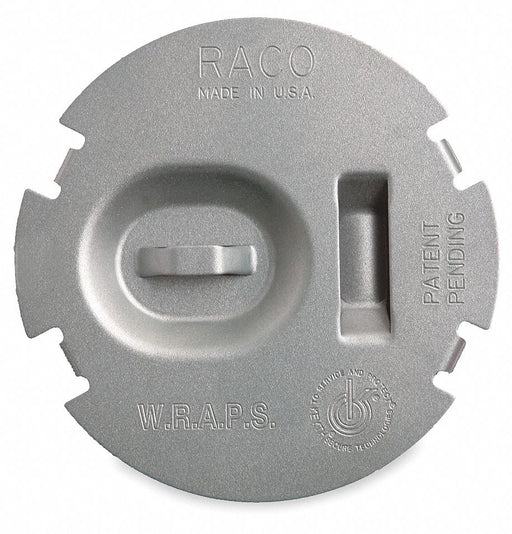 Electrical Box Cover Round Flat