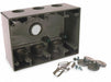 Weatherproof Box 3/4 in Hub 7 Inlets