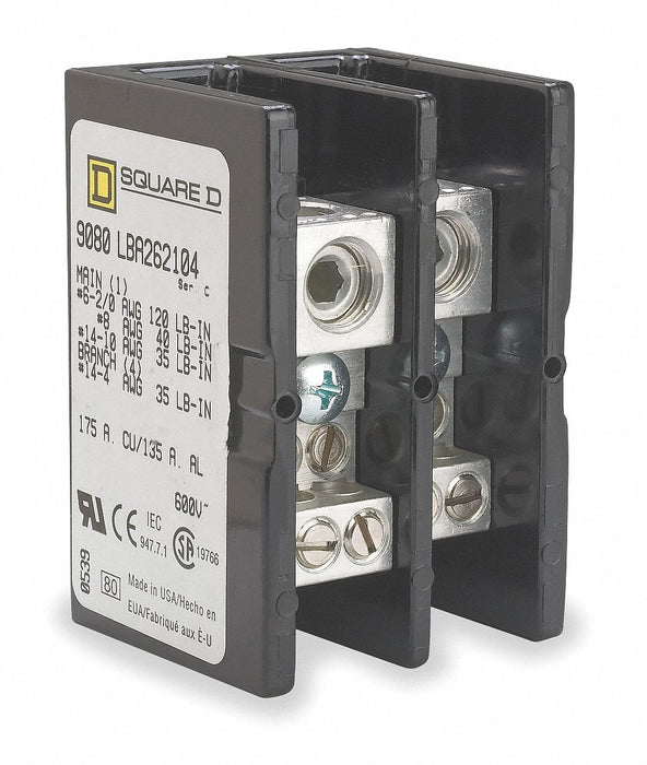 PowerDistributionBlock 175A 600V 2Poles