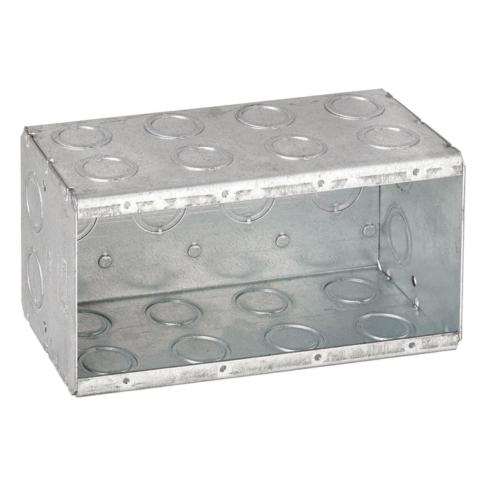 Electrical Box Masonry 89.8 cu in 4 Gang