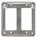 Electrical Box Cover Square GFCI 2Gang