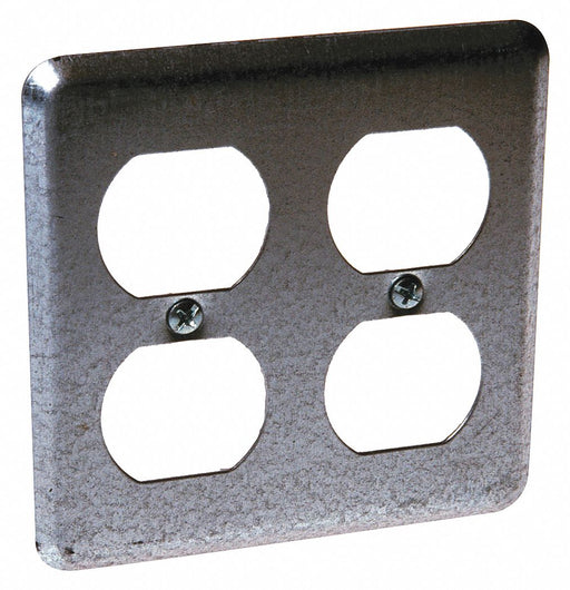 Electrical Box Cover 2 Duplex Receptacle