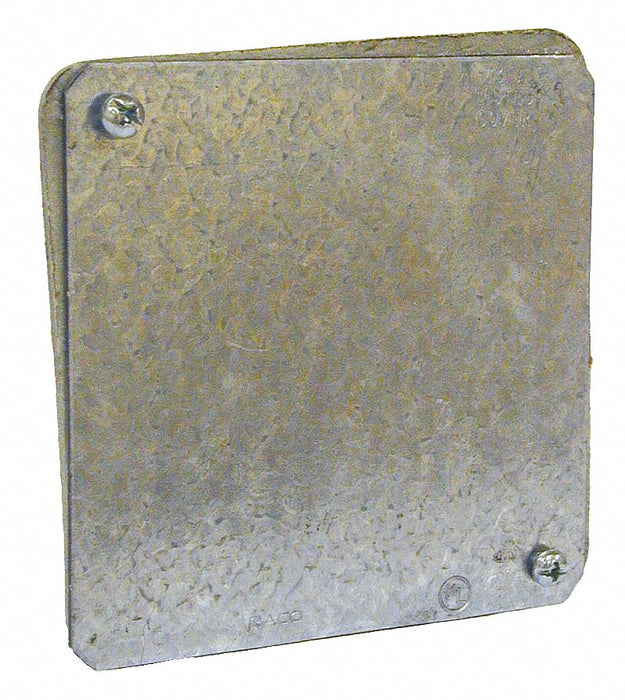 Electrical Box Cover Galvaznized Steel