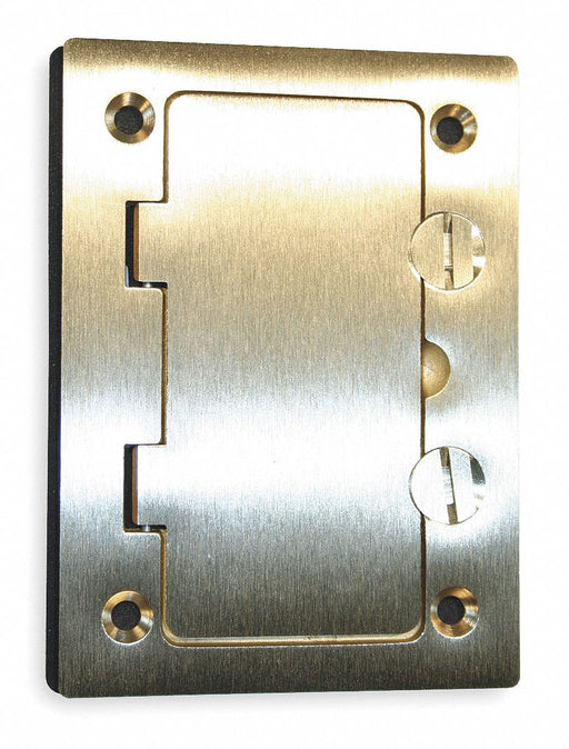 Floor Box Cover Rectangular Brass