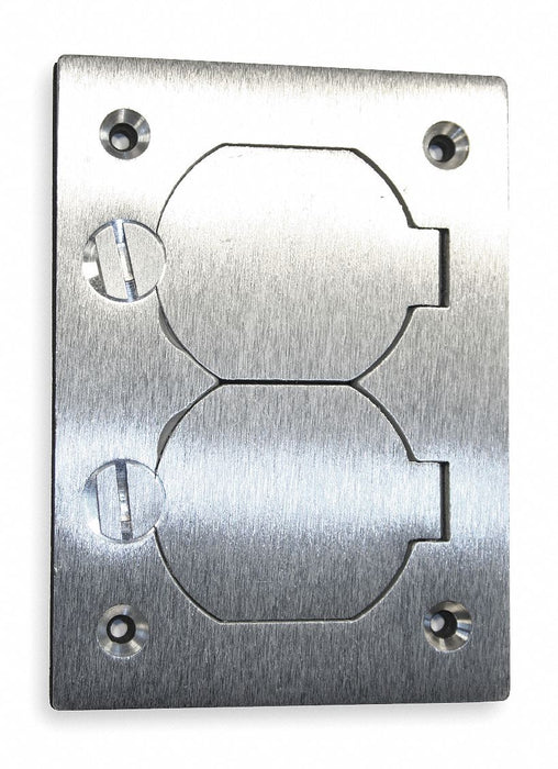 Floor Box Cover Rectangular 4-3/16 in.