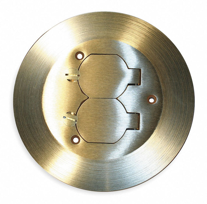 Floor Box Cover Carpet Flange 6-1/4 in.
