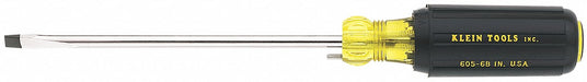 SlottedScrewdriver Slt 1/4in Blc Round