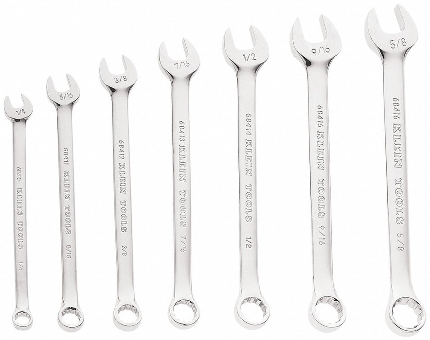 Combo Wrench St Steel Chrome Offset