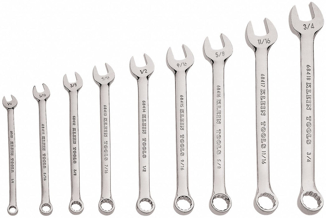 Combo Wrench St Steel Chrome Offset