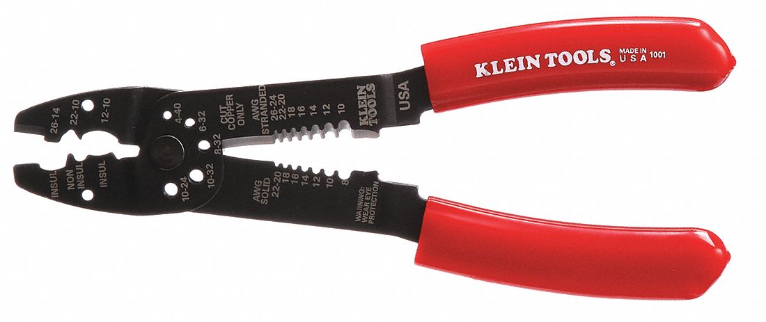 Wire Stripper 22 to 8 AWG 8-1/2 In